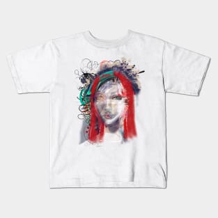 Red Girl Kids T-Shirt